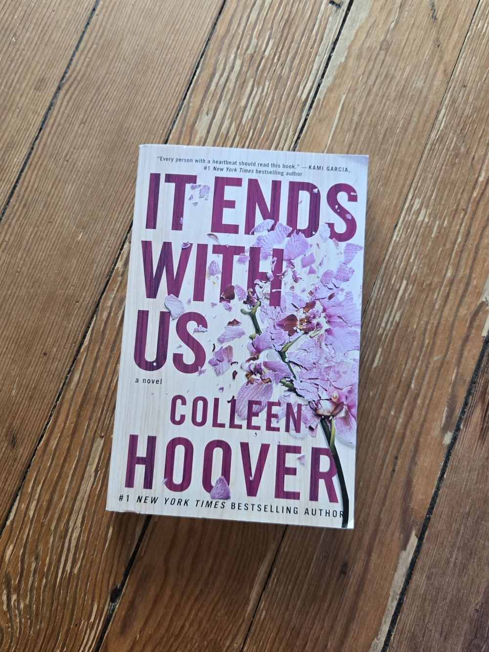 It Ends With Us - Pink Paperback Novel